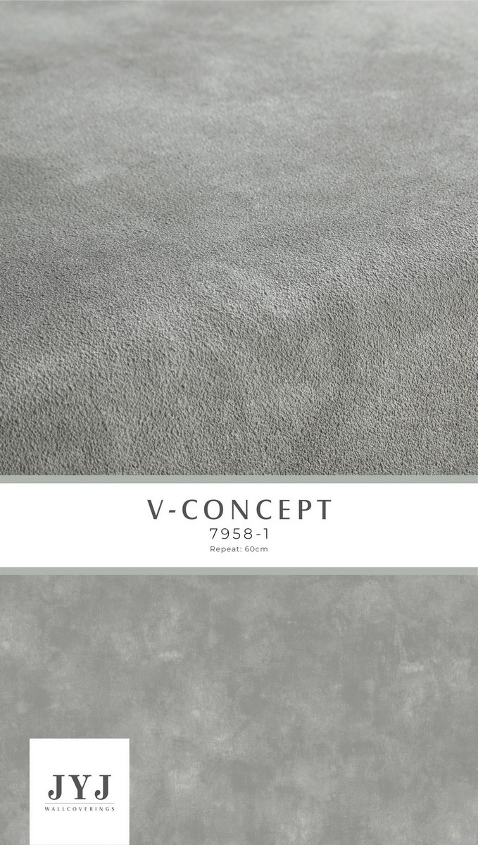 Giấy dán tường nền bê tông Vconcept 7958-1